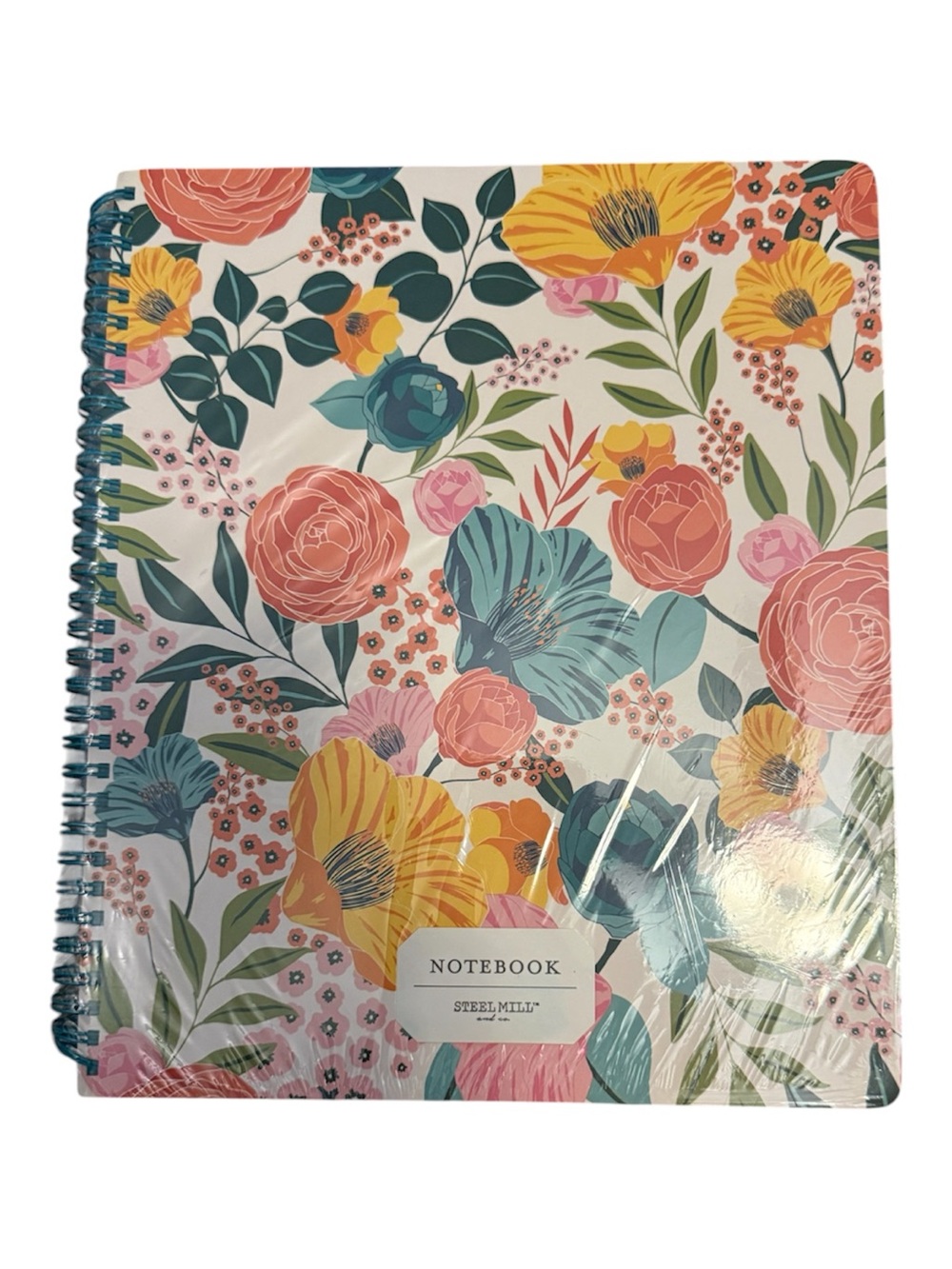 Floral Spiral Notebook in Multicolor
